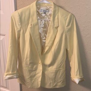 Kensie Blazer Yellow Size XS